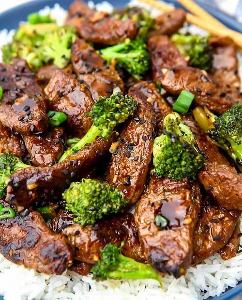 Beef with Broccoli at Belly Acres in Memphis