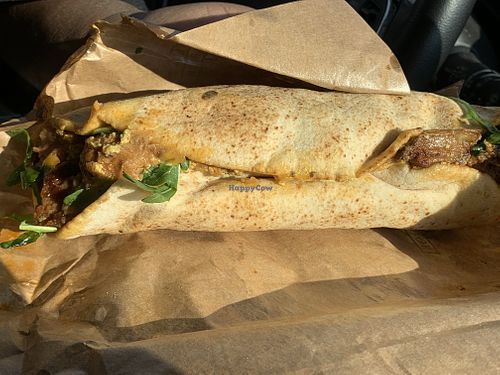 Vegan breakfast pita  at Pita Kabob Mediterranean Fusion Grill in Visalia