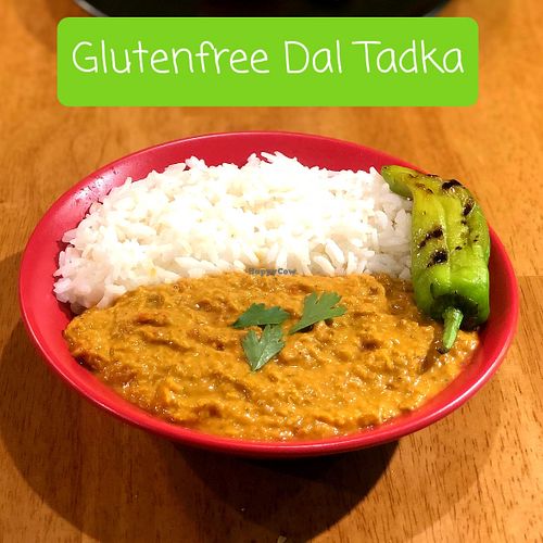 Dal Tadka (Indian style lentils) at The Vegan Regime in Istanbul