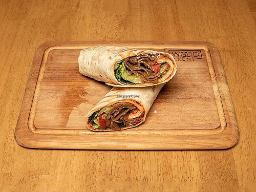 Doner wrap at The Vegan Regime in Istanbul