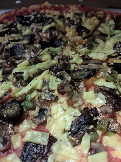 Vegan cheese in Cairo!  at Il Divino Pizzeria in Giza