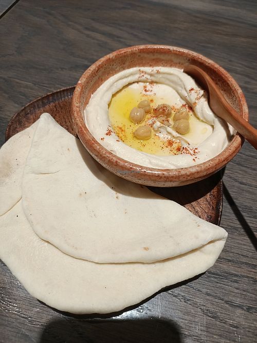 Hummus at MEZBA in Da Nang
