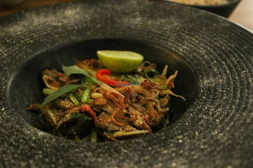 fried mushrooms at Element Vegetarian in Phnom Penh