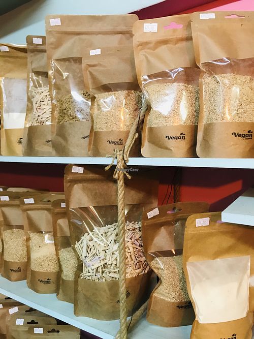 Vegan products at Vegan Eskisehir in Eskisehir