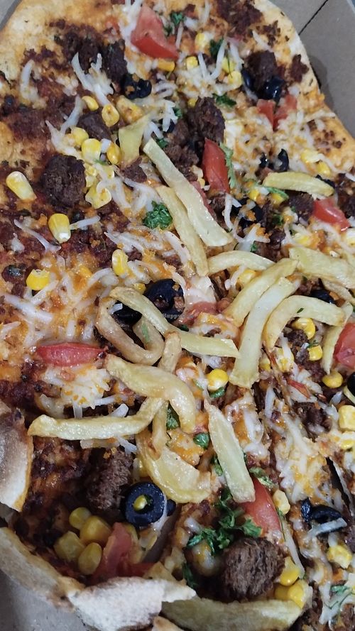 Pizza at Vegan Eskisehir in Eskisehir