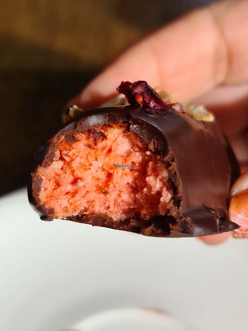 Inside the bar at Lulu's Cafe in Mullumbimby