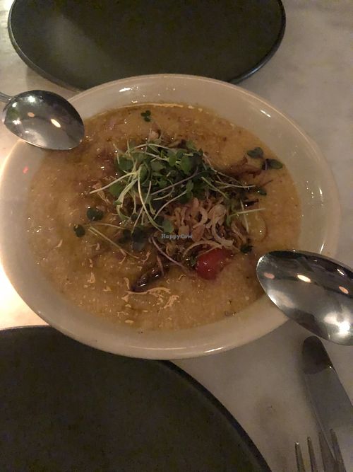 Smoked grits  at Cadence in New York City
