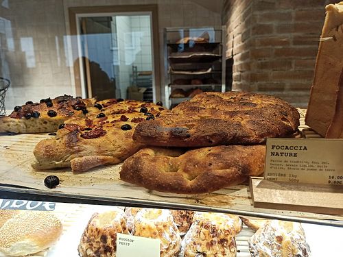 apéritif bread at Land & Monkeys - Pernety in Paris