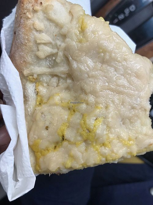 Ackee Pizza at Real Veggie Cafe in Jamaica