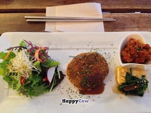Seaweed croquette at Rainbow Bird Rendezvous in Tokyo