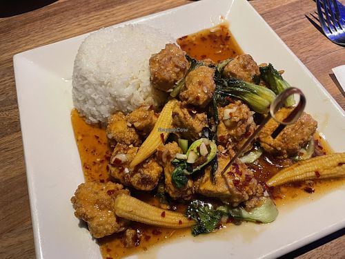 Vegan Chick’n   at Yard House in Sacramento