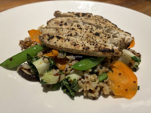 Gardein Chick’n Rice Bowl   at Yard House in Sacramento