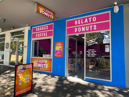 The exterior  at That's Alotta Donuts in South Melbourne