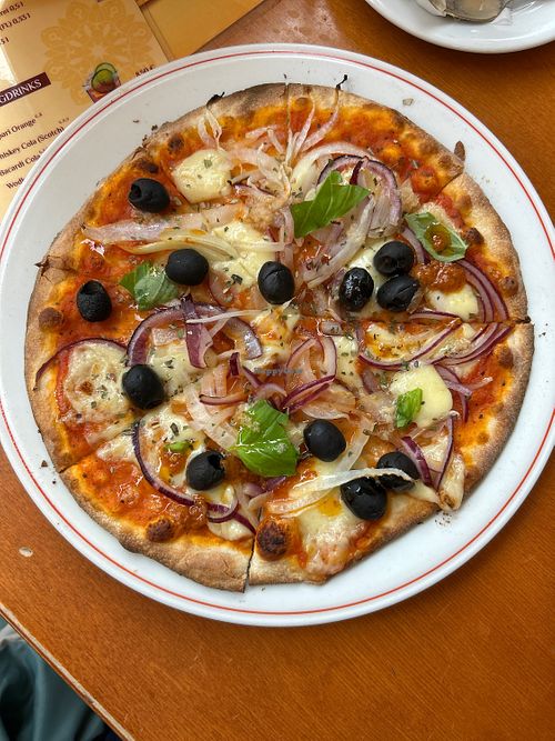 Pizza  at Raja's in Kaarst