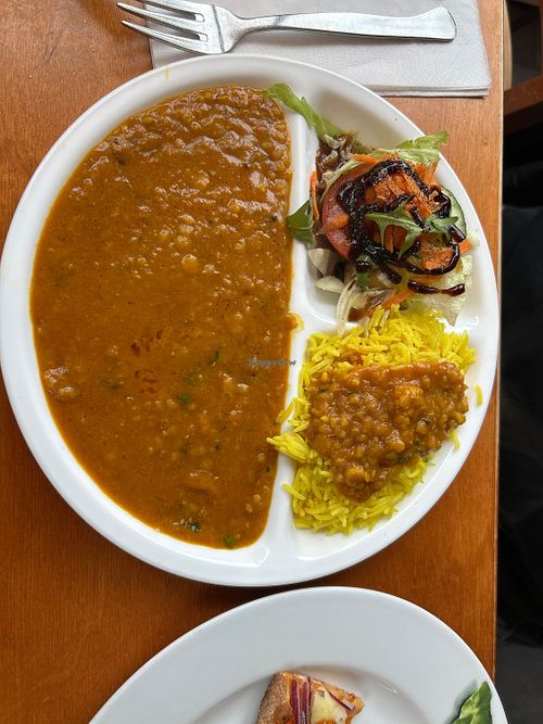 Dal tadka plate  at Raja's in Kaarst