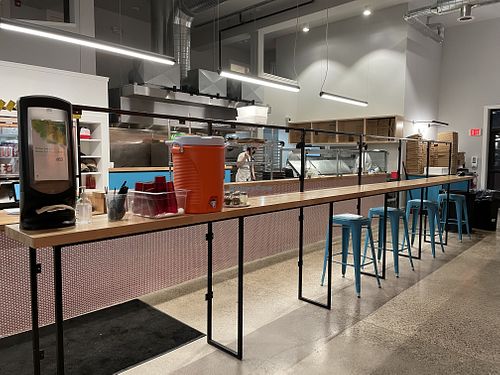 Kitchen at Pizza Wizard in Rochester