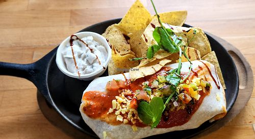 Breakfast Burrito at Storehouse in Taupo