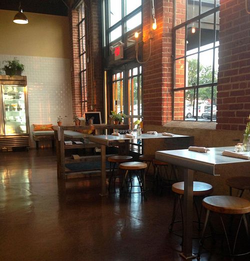 Another interior shot of Luna's new interior. at Living Kitchen - South End in Charlotte