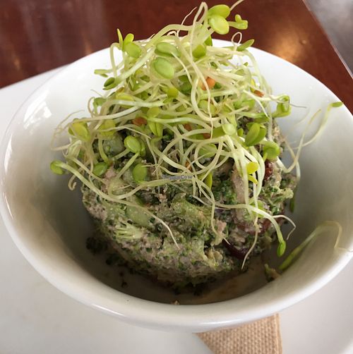 Broccoli Waldorf salad at Living Kitchen - South End in Charlotte