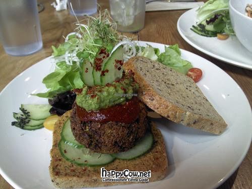 Fire & Brimstone Burger at Living Kitchen - South End in Charlotte