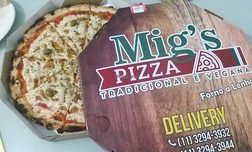  at Mig's Pizza in Sao Paulo
