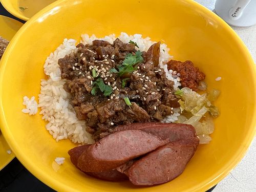 Braised pork pearl rice 10/10  at Say Green 绿素 in East Singapore