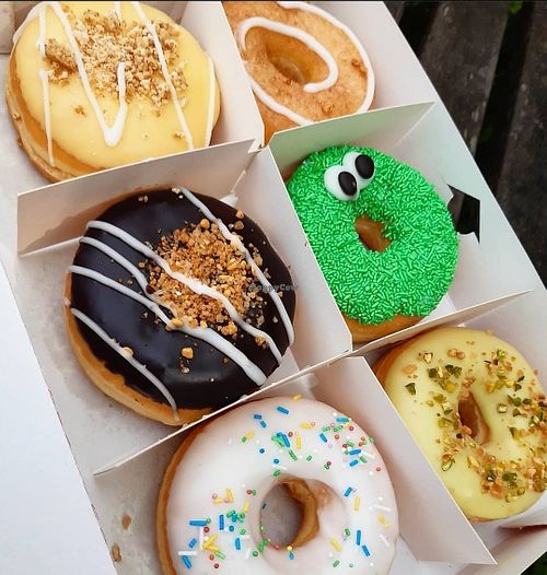 Vegan donuts! at Dunkin' - Turfmarkt in The Hague