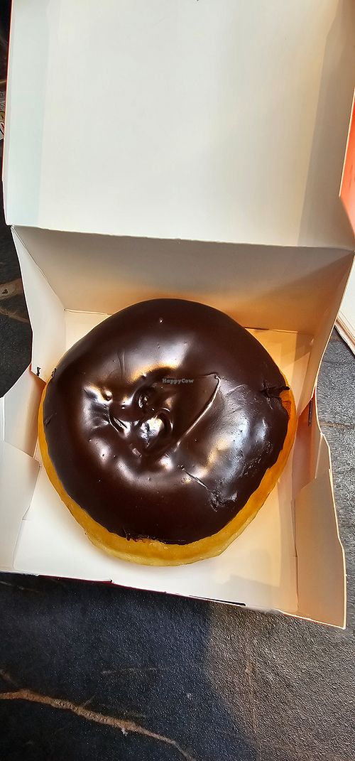 Boston creme at Dunkin' in Leidschendam