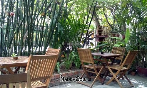 Outdoor at The Vegetarian in Phnom Penh
