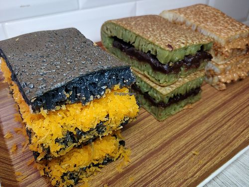 Vegan min jiang kueh at Ah Lock & Co in Central Singapore