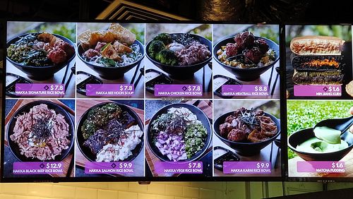 Menu at Ah Lock & Co in Central Singapore