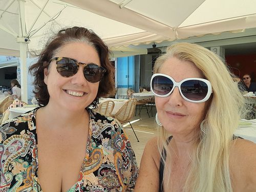 Enjoying the vegan options at El Rey at El Rey in Altea