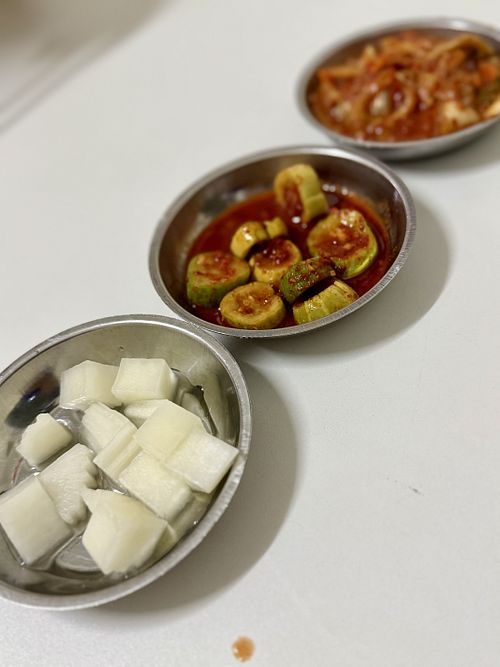 Kimchi   at Korean Conner in Hua Hin