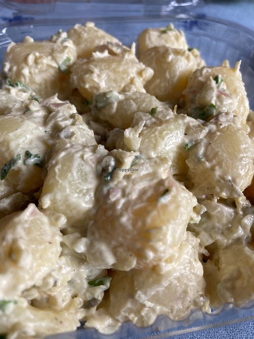 Kartoffel salat at De Vegakoerier in Castricum