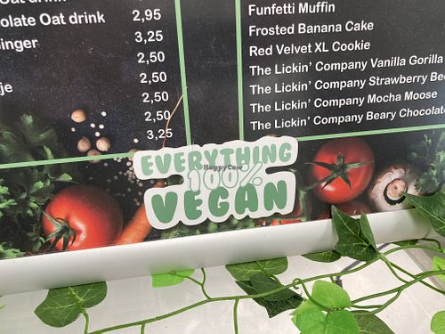 All vegan💜  at De Vegakoerier in Castricum