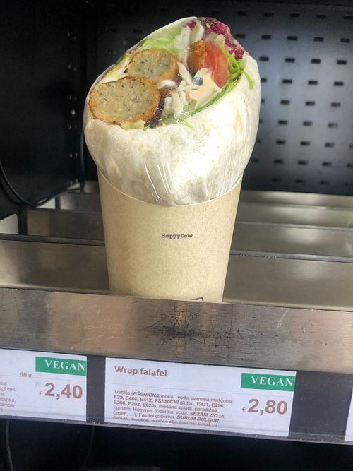 wrap at 3Roses in Ljubljana