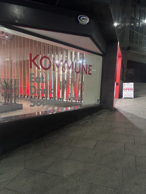 Aye  at Kommune - Food Court in Sheffield