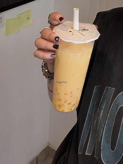 Mango pomelo coconut milk at OneZo in Bonn