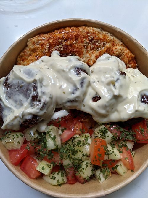 Bowl at Hummus Sapiens in Bilbao
