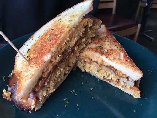 Septic Death--Tofu Scramble Breakfast Sammy at Highline Bar in Seattle