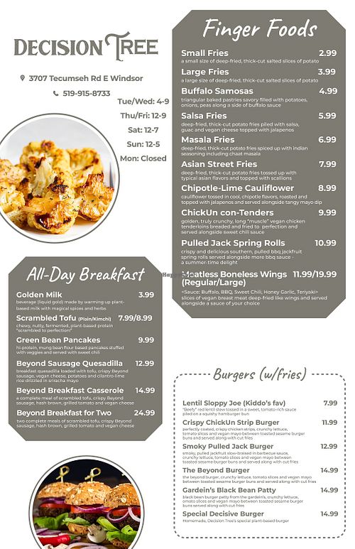  at The Decision Tree in Windsor