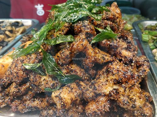 Black pepper mock items at Jin Hong Vegetarian 金红素食 - Bukit Gombak in West Singapore