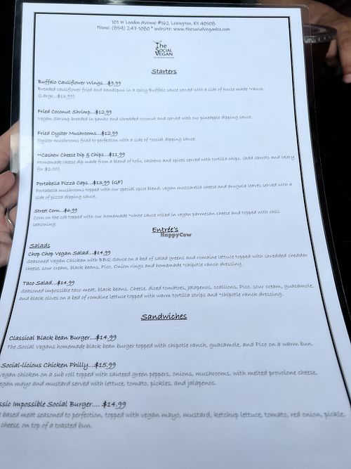   at The Social Vegan in Lexington