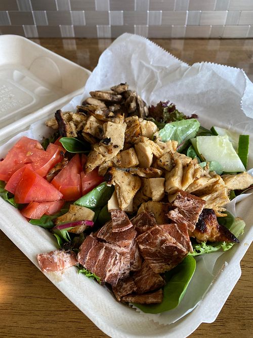 Jessica salad at The Social Vegan in Lexington