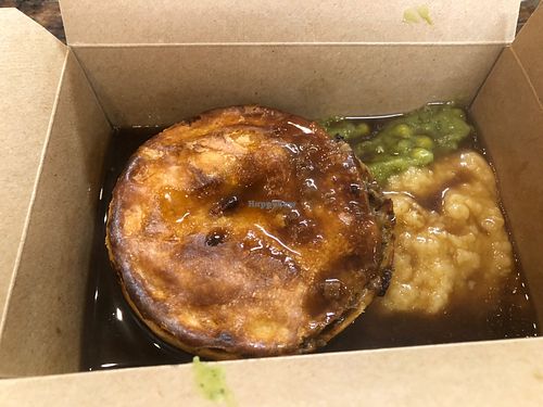 Tofu pie  at Pieminister in Stroud