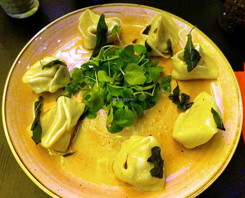 Smooth operator (pumpkin/sage tortellini) at Pastan Barbican in London