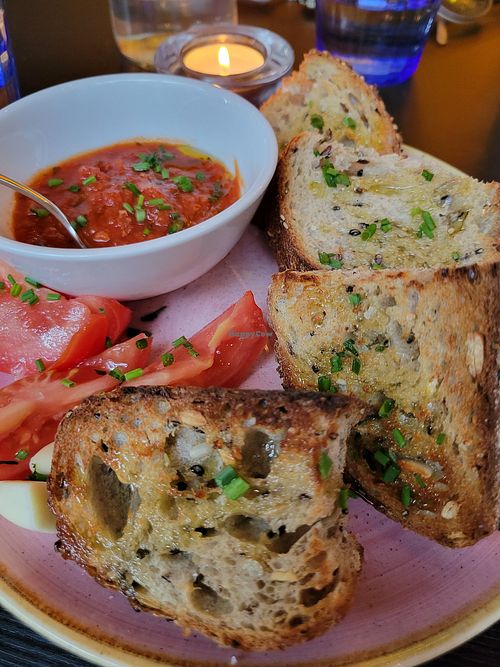 Pan con tomate at Pastan Barbican in London
