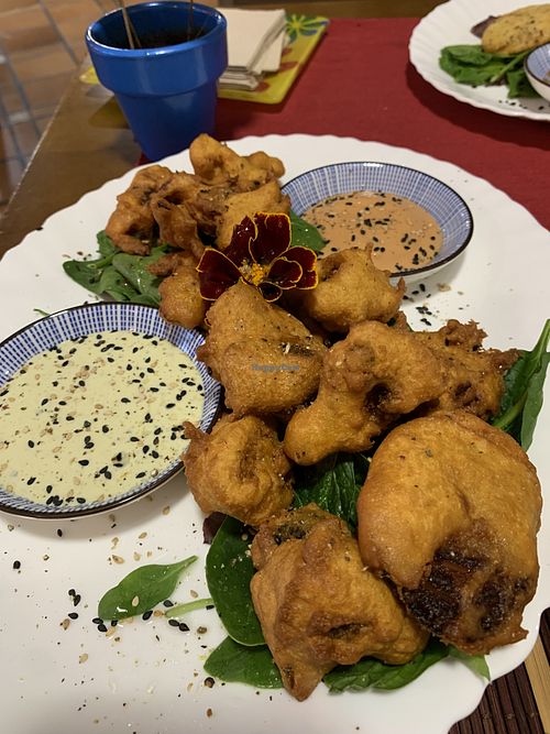 Pakoras at Hierbas Dulces in Gijon