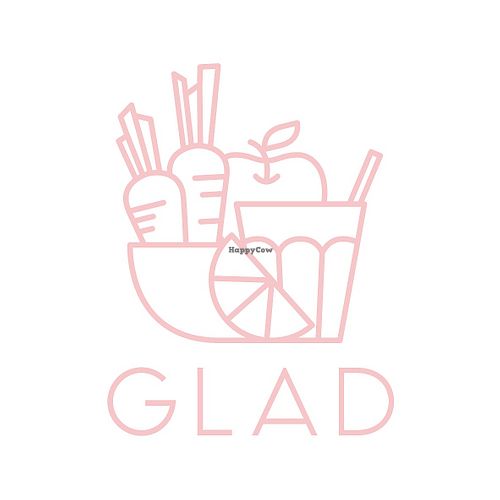 Logo at Café Glad in Aarhus