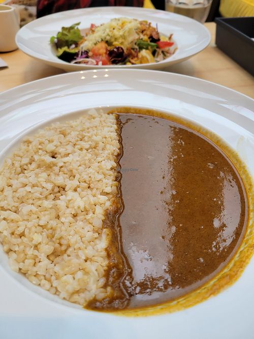 Curry... Simple but quite good at 2foods - Shibuya Loft in Tokyo